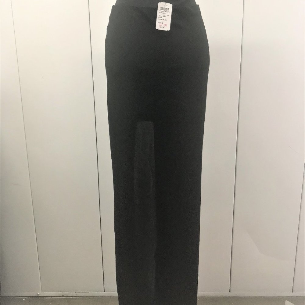 Maxi Skirt with Middle Slit inner Mini Underskirt